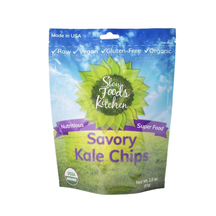 Slow Foods Kitchen Savory Kale Chips