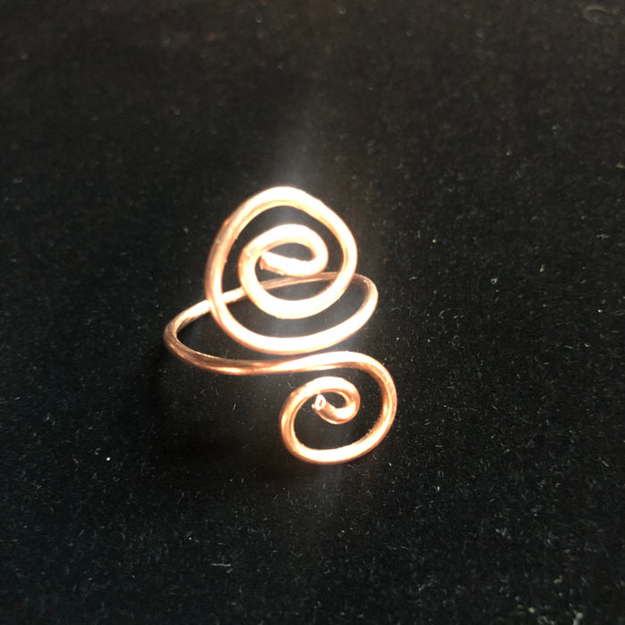 Handcrafted Copper Rings