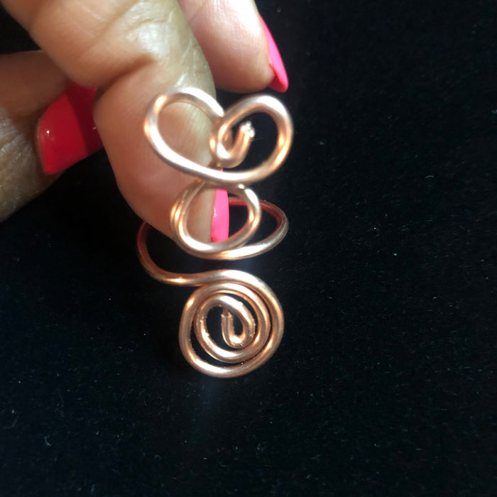 Handcrafted Copper Rings