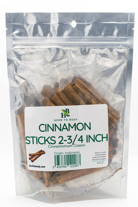 Herb To Body - Cinnamon Sticks 2-3/4 inch