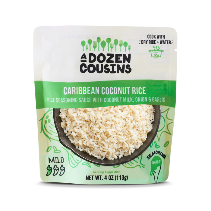 A Dozens Cousins Caribbean Coconut Rice