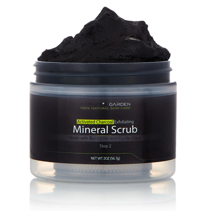 Active Charcoal Mineral Scrub