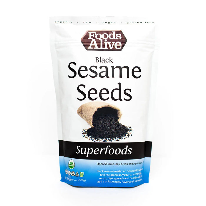 Foods Alive Black Sesame Seeds