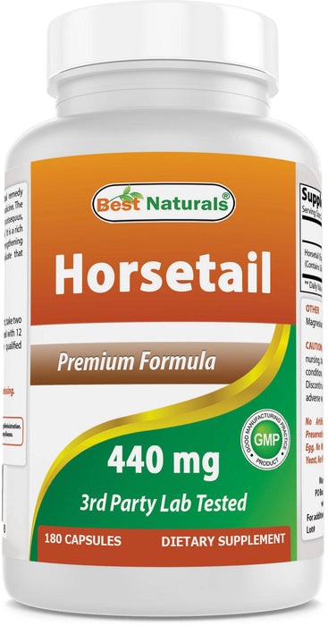 Best Naturals - Best Naturals Horsetail 440 mg 180 Capsules
