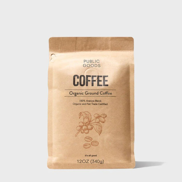 Organic Ground Coffee -Public Goods